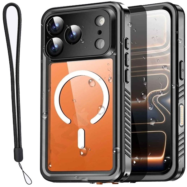 apa Capinha Case Para Iphone 17 Pro Max Anti Impacto Queda Proteção Shock Waterproof Náutica Impermeável A Prova Da agua