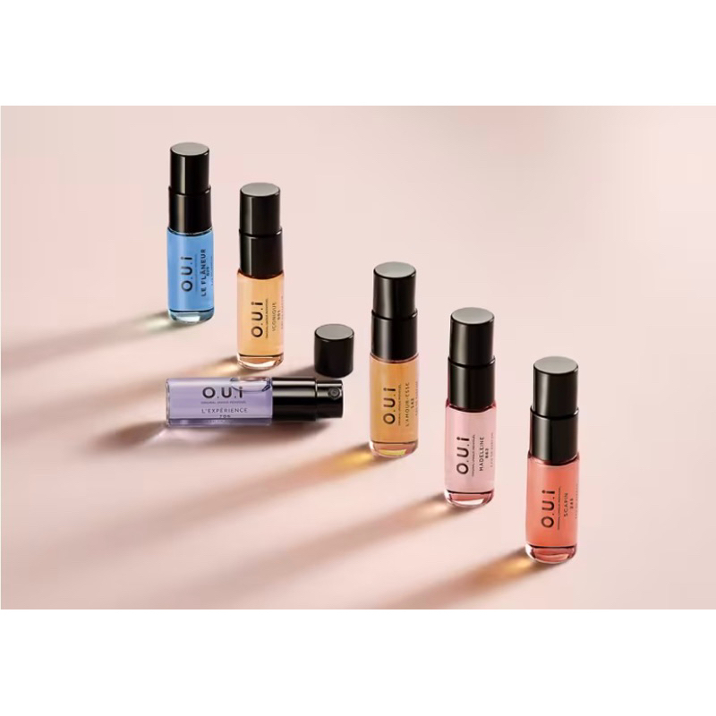 OUI Eau De Parfum Feminino 5ML: la villette 470/ Scapin 245 / Madeleine 862
