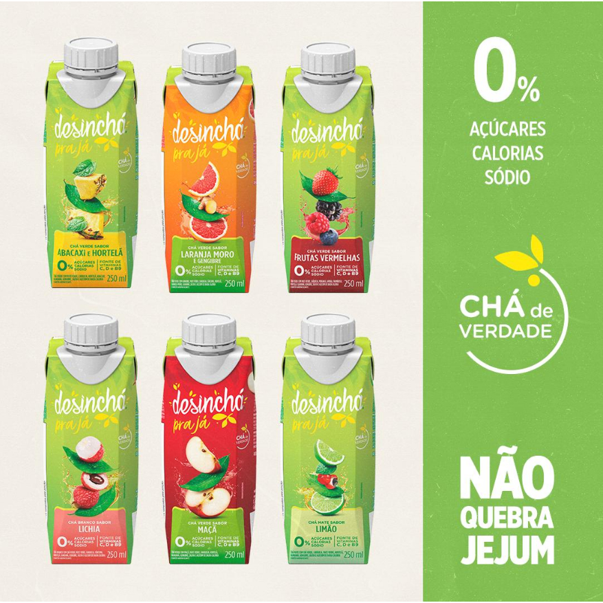 Kit Desinchá Pra Já Mini (6 unidades de 250ml)