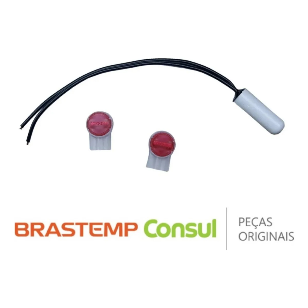 Sensor universal Temperatura degelo 2,7k Geladeira Brastemp Consul W10531315