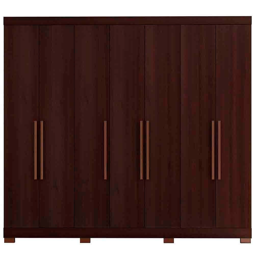Guarda-Roupa Casal Diplomata com 7 Portas e 6 Gavetas Bartira