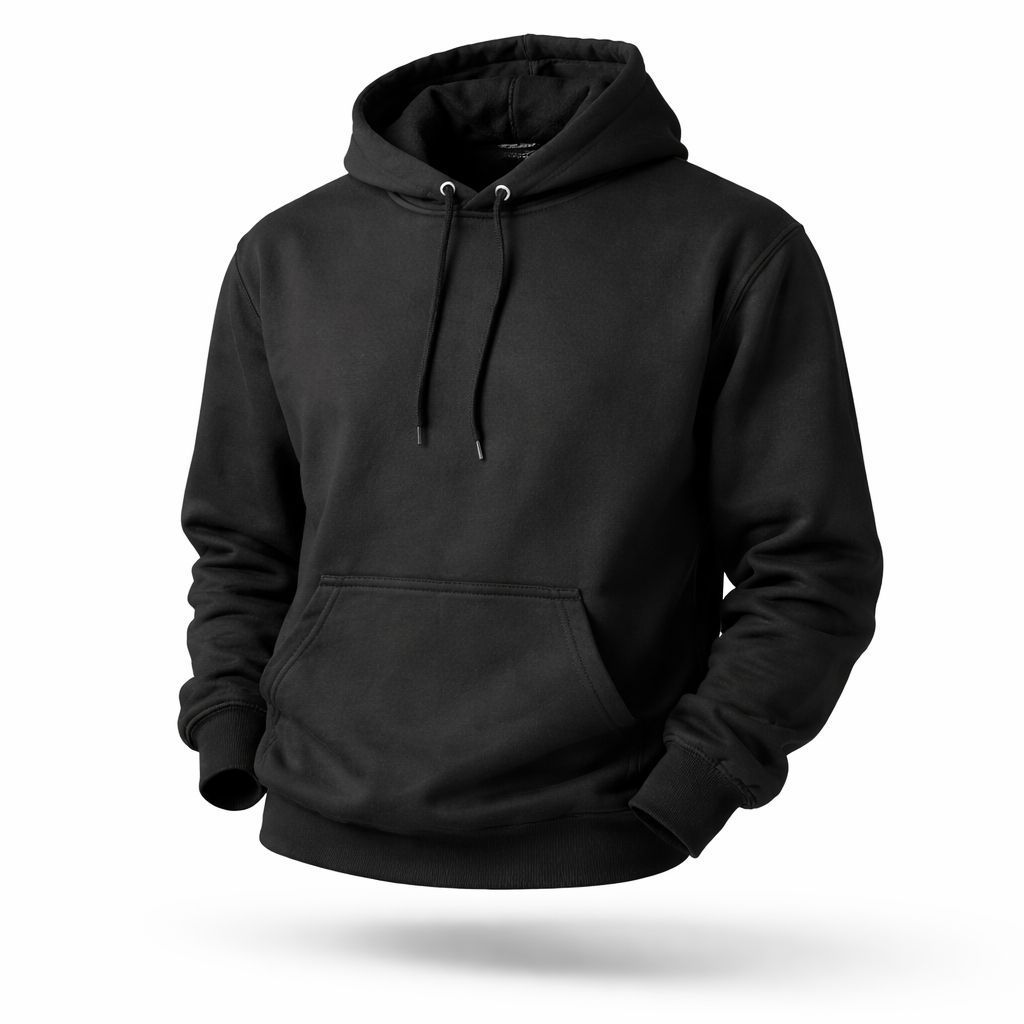 Moletom Canguru Unissex Liso Com Capuz Feminino Masculino Bolso Flanelado