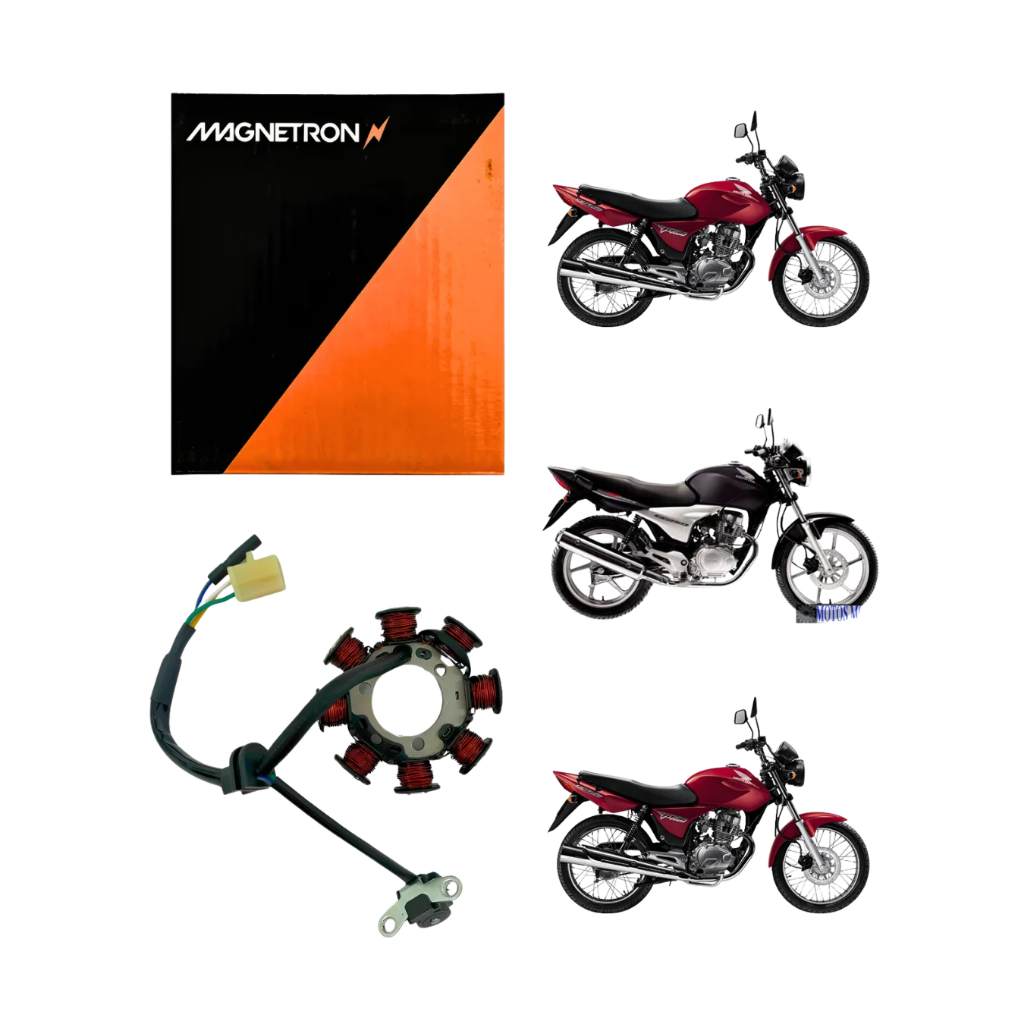 Estator com Bobina Honda CG Titan e Sport 150 2004 até 2008 Original Magnetron em Oferta na Shopee