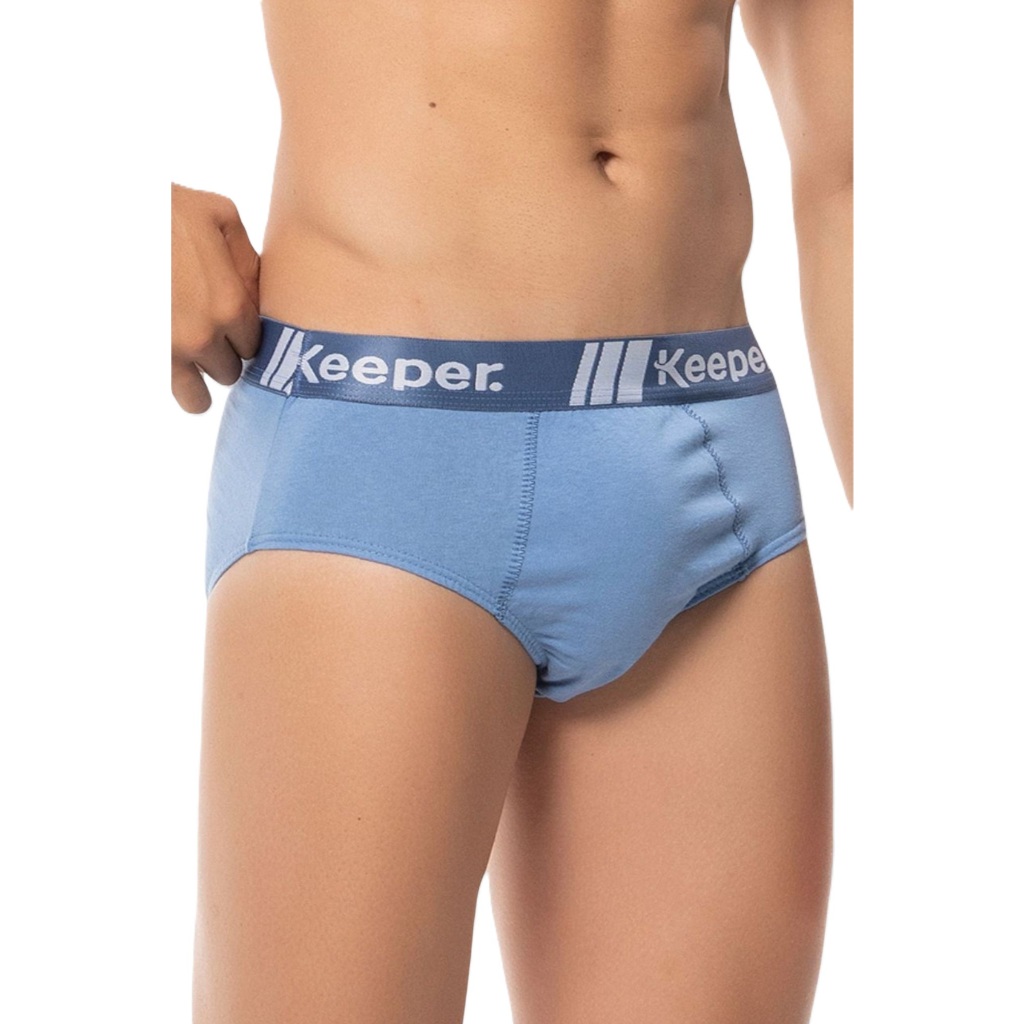 Cuecas Slip Tradicional Algodão Adulto Keeper Kit C/3 Peças em Oferta na Shopee