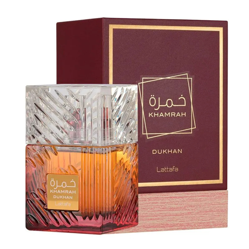 Perfume Nobre ORIGINAL Perfume Lattafa Khamrah/QAHWA/Dukhan Eau De Parfum Unissex 50ml Presente dias