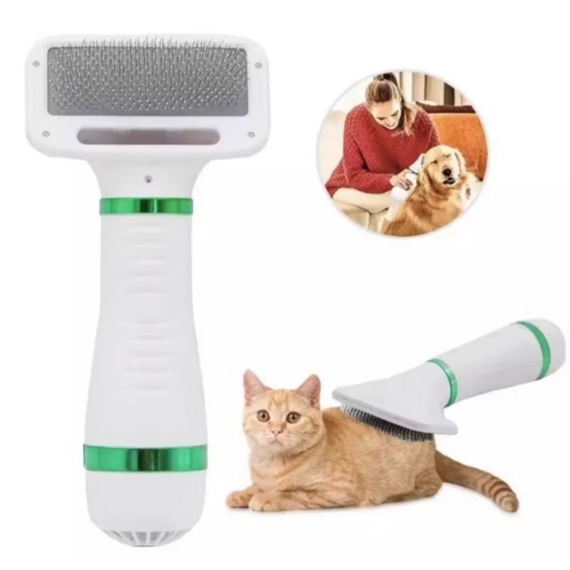Escova Pet Secadora Elétrica para Secar e Remover Pelos de Gato e Cachorro  Pronta Entrega em Oferta na Shopee