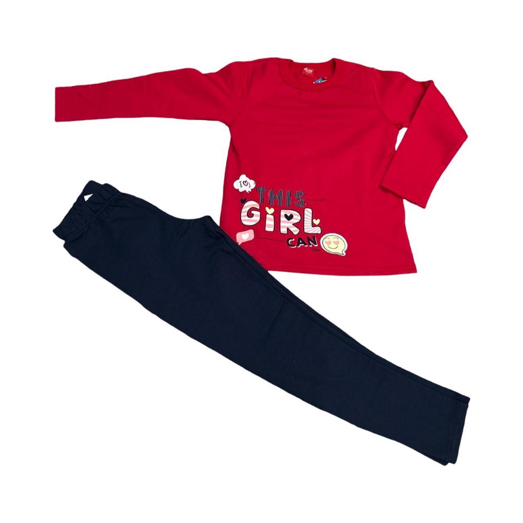 Conjunto infantil de inverno quentinho e confortável-menina-feminino-frio