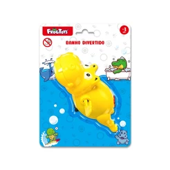 Kit Banho Divertido com 2 Hipopótamos Sortido Surpresa - Sapico FGP039