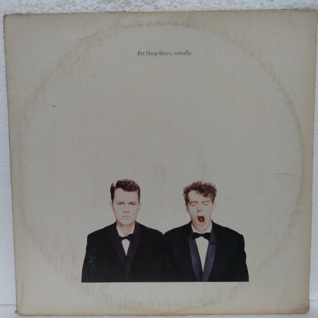 Lp - Pet Shop Boys - Actually (It´s a Sin) - c/enc - 1987