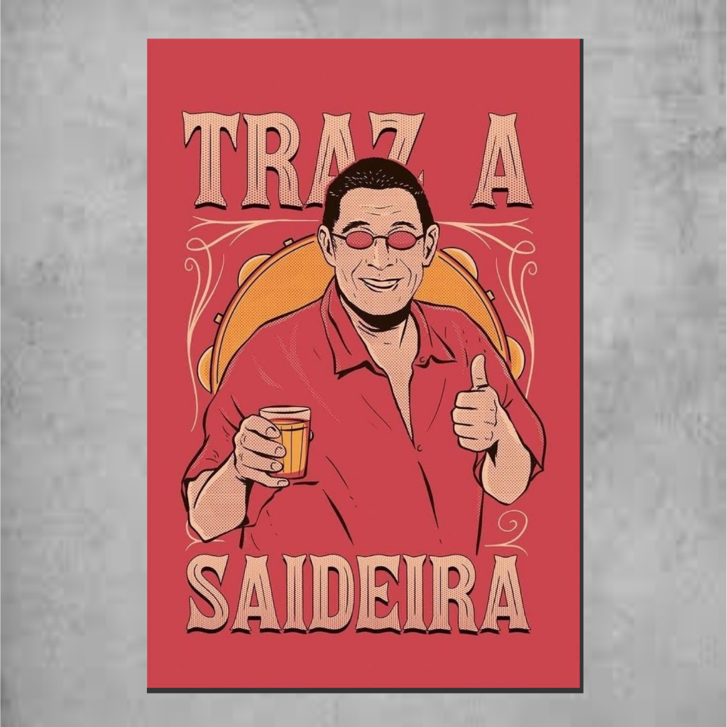 Placa Decorativa Bar Traz a Saidera Zeca Decoração de Parede - Placas Decorativas Divertido Bebida em Oferta na Shopee