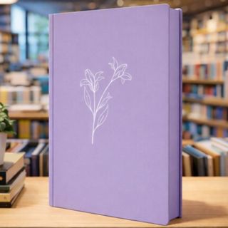 Biblia Feminina NVI | Letra Maior | Lirios Lilás | Capa Dura em Oferta na Shopee