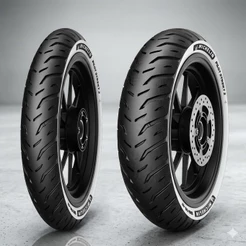 Par Pneu Michelin Pilot Street 2 130/70-17 + 110/70-17 Fazer 250 CBX 250 Twister