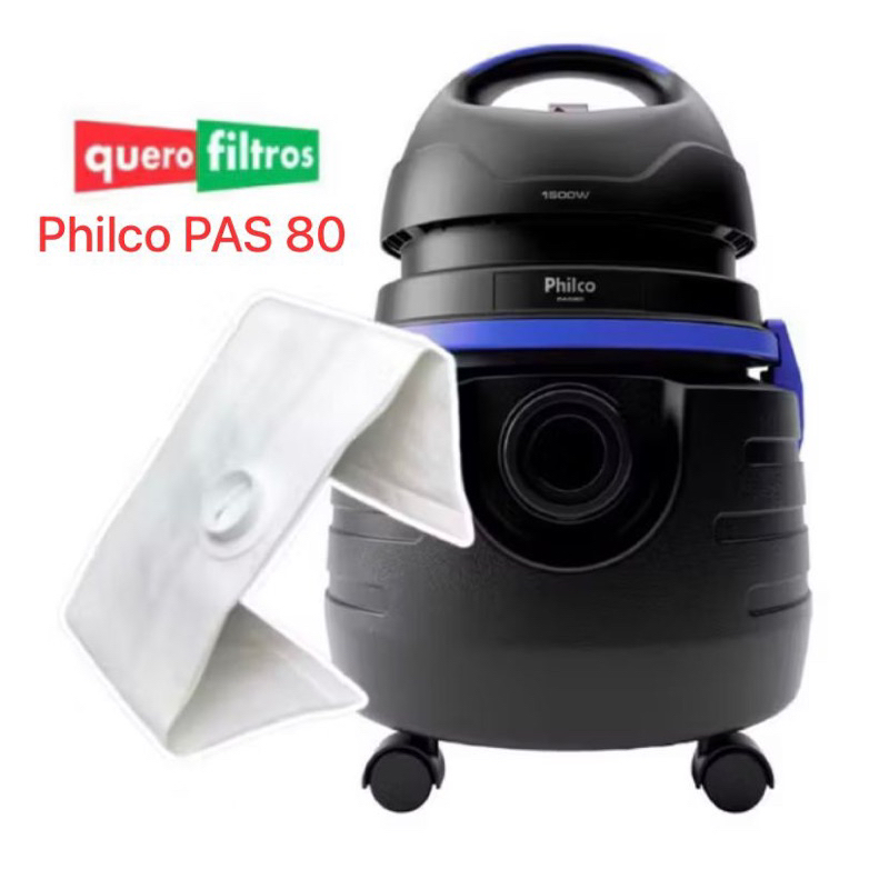 03 Sacos ALLCLEN para aspirador de pó compatível para modelo Philco PAS 80