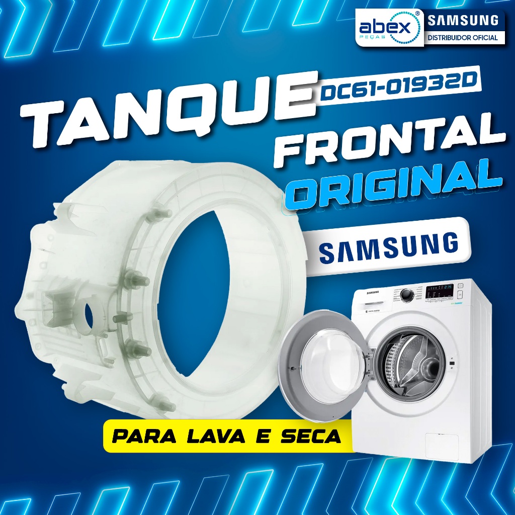 Tanque Frontal Para Lava E Seca Samsung Dc61-01932d Original