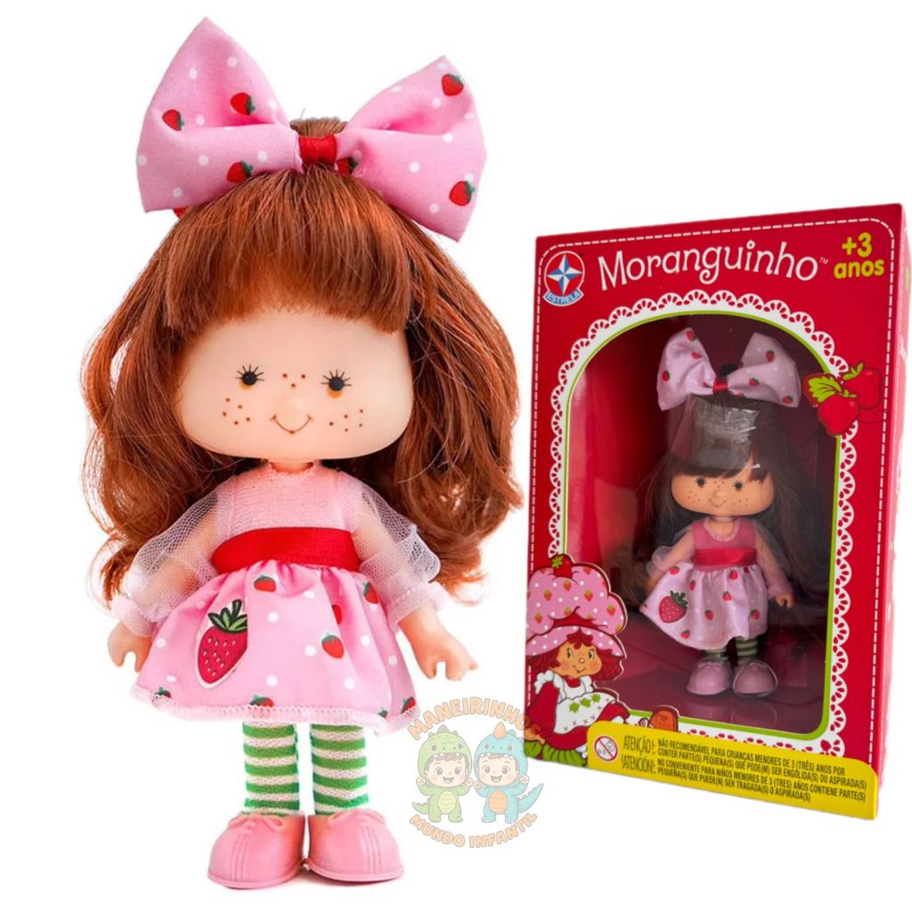 Boneca Moranguinho Versão Original De 1984 - ESTRELA