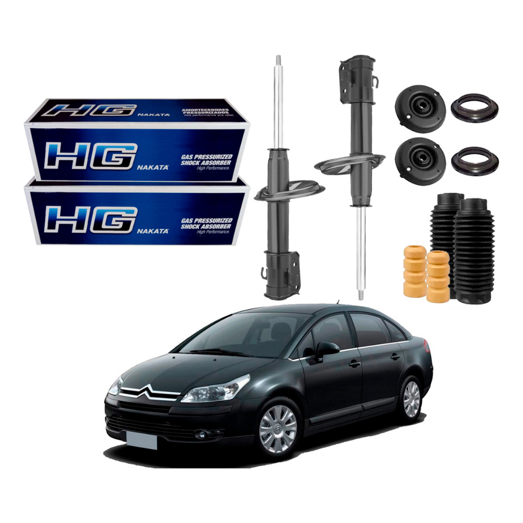 Kit Amortecedor Dianteiro Nakata. Citroën C4 Pallas 2010