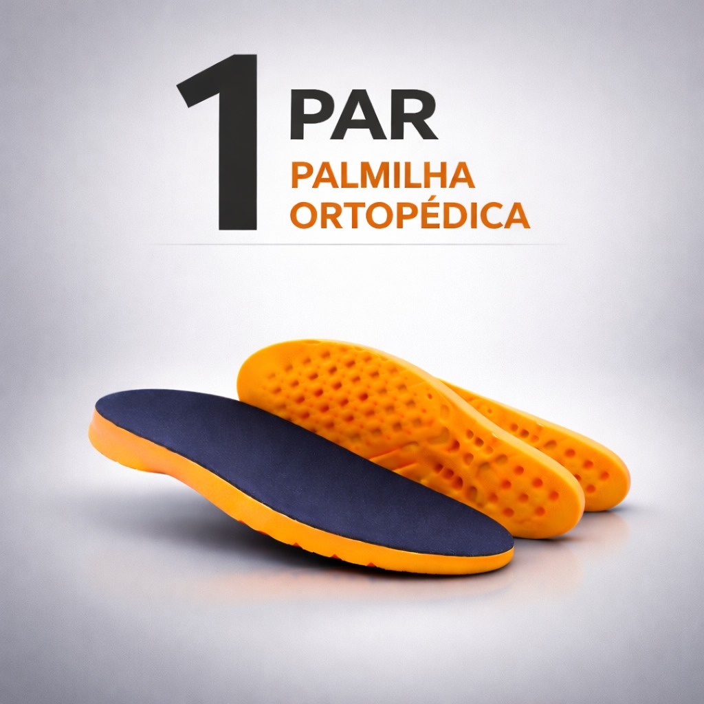 Palmilha Ortopédica Fina Gel Conforto Para Fascite Plantar Esporão Calcâneo Alívio Da Dor Nos Pés