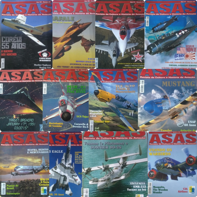 REVISTA : ASAS [ Venda Por Unidade ou Lote]