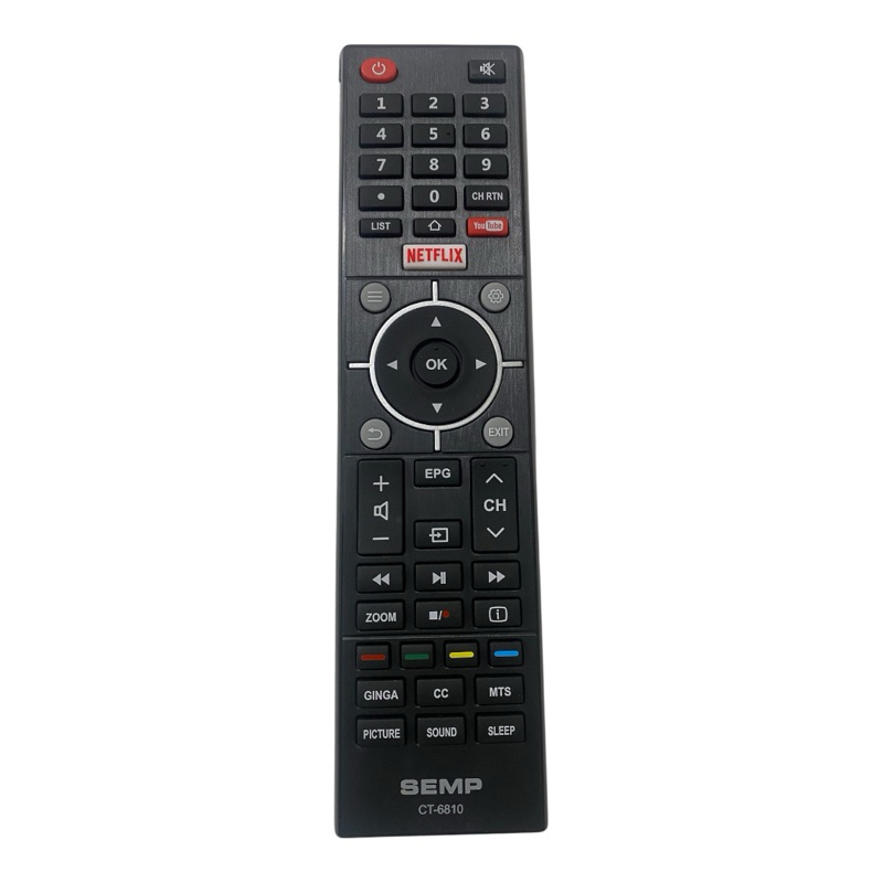 Controle Remoto Semp Toshiba Ct-6810 Ct-6840 Novo Original