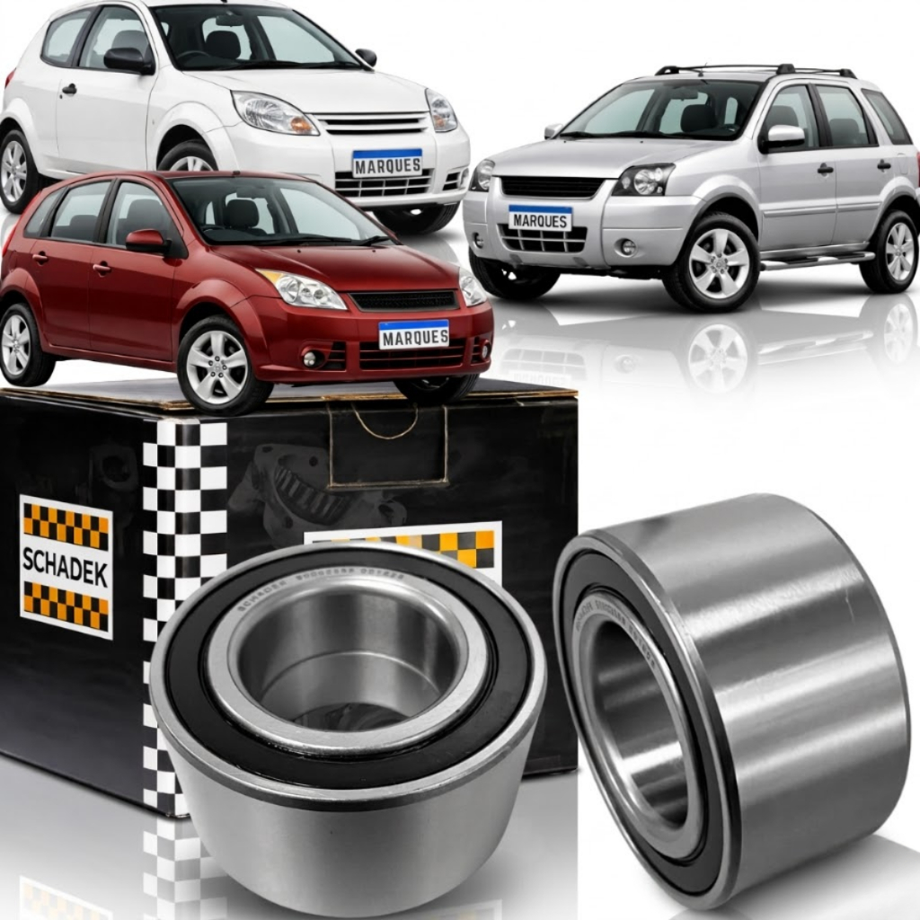 Par Rolamento Dianteiro Original Para Fiesta Ecosport E Ka