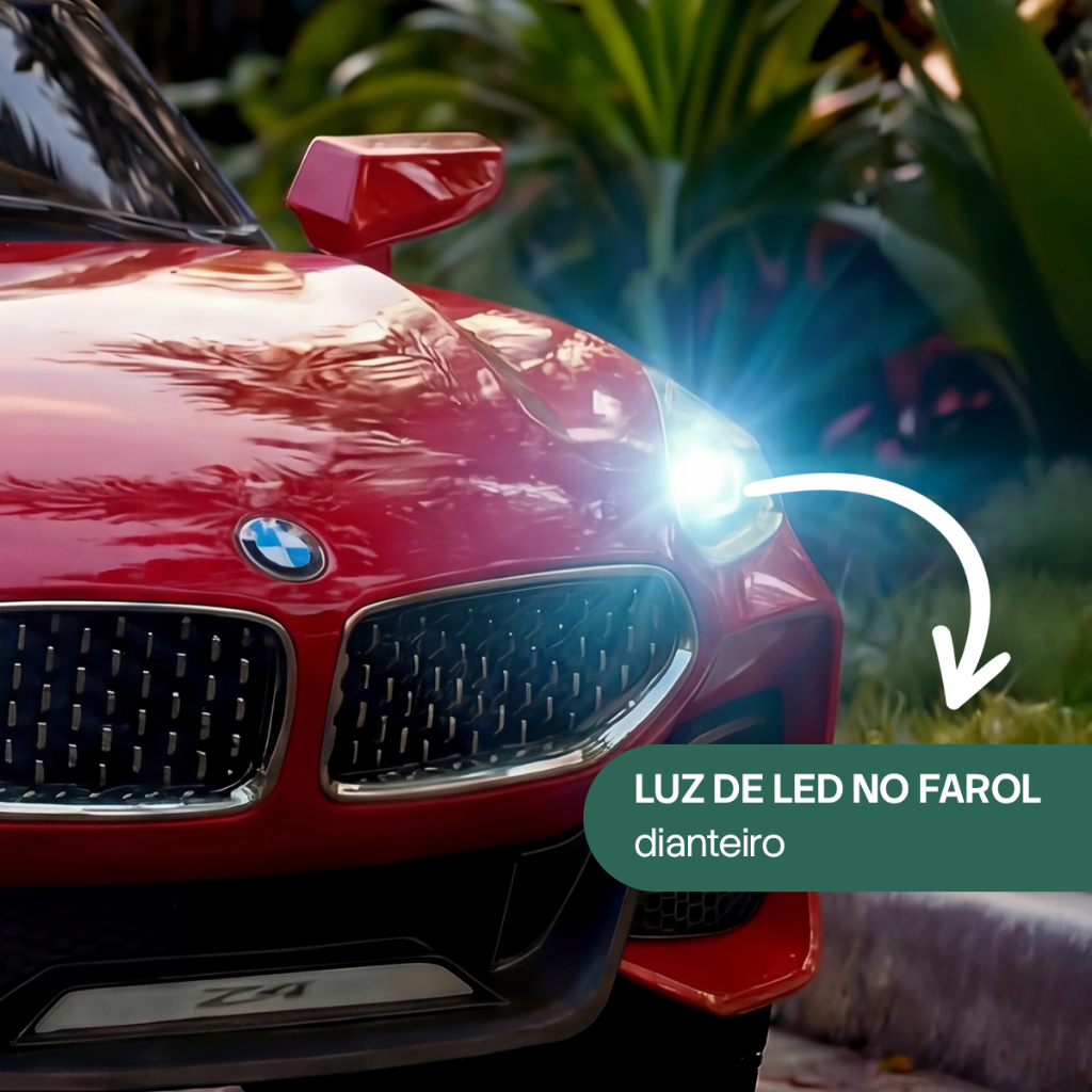 Carrinho Elétrico Infantil Com Controle Remoto Bmw Z4