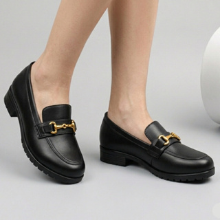 Sapato Feminino Mocassim Bico Quadrado Social Confortável Dia a Dia em Oferta na Shopee