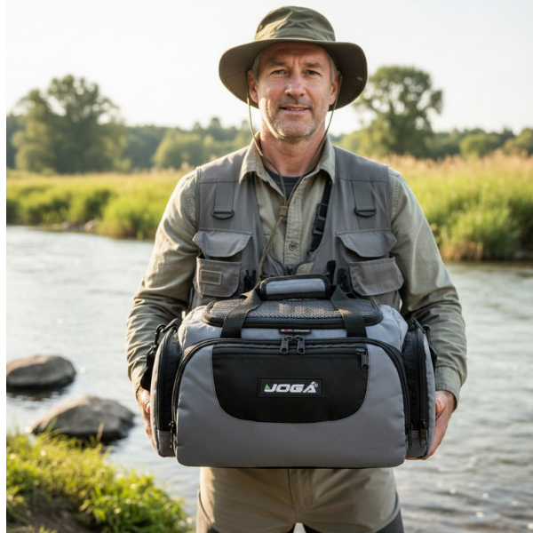 Bolsa de Pesca Apetrechos Jogá Explorer G Organizadora Pescaria Traía Mochila Mala Acessórios Grande
