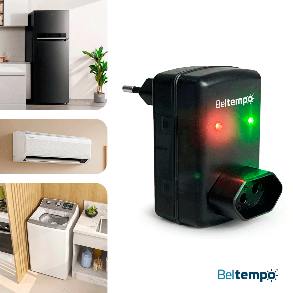 Protetor Anti Raio e Quedas Para Geladeira Freezer Com Temporizador Beltempo em Oferta na Shopee