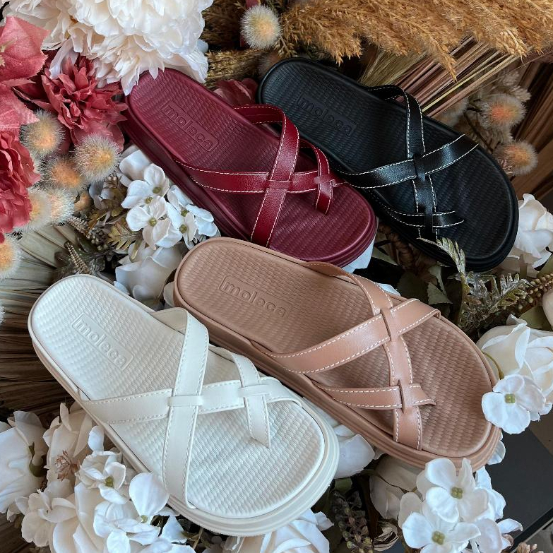 Nova Moleca Turim Entrelaçada 5556.101 Original com Caixa Estilosa Casual Moleca 2026