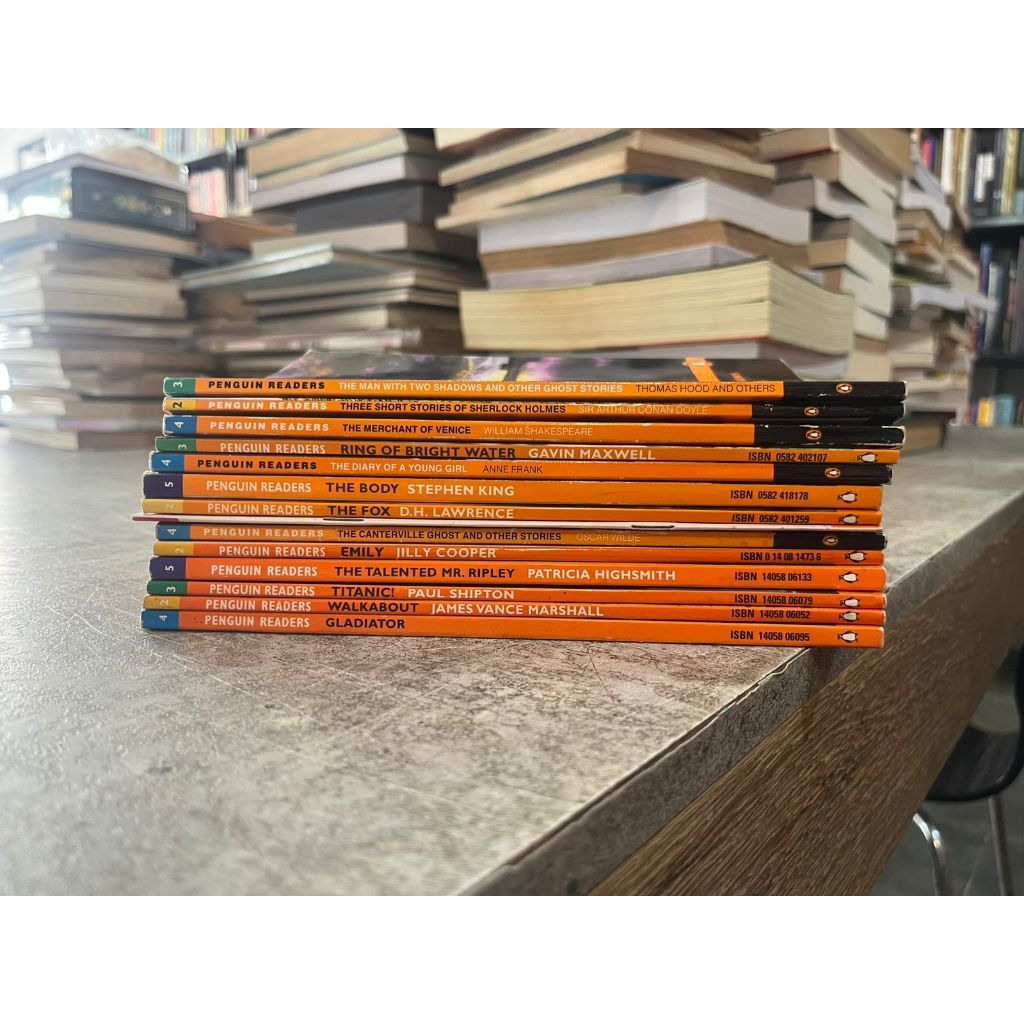 Livros de Ensino de Idiomas Penguin Readers - Vários Autores