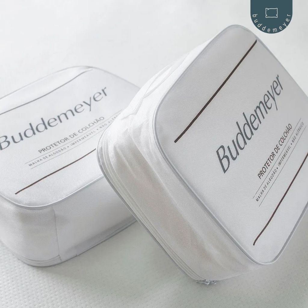 Protetor De Colchão Queen Buddemeyer Maison Algodão Branco