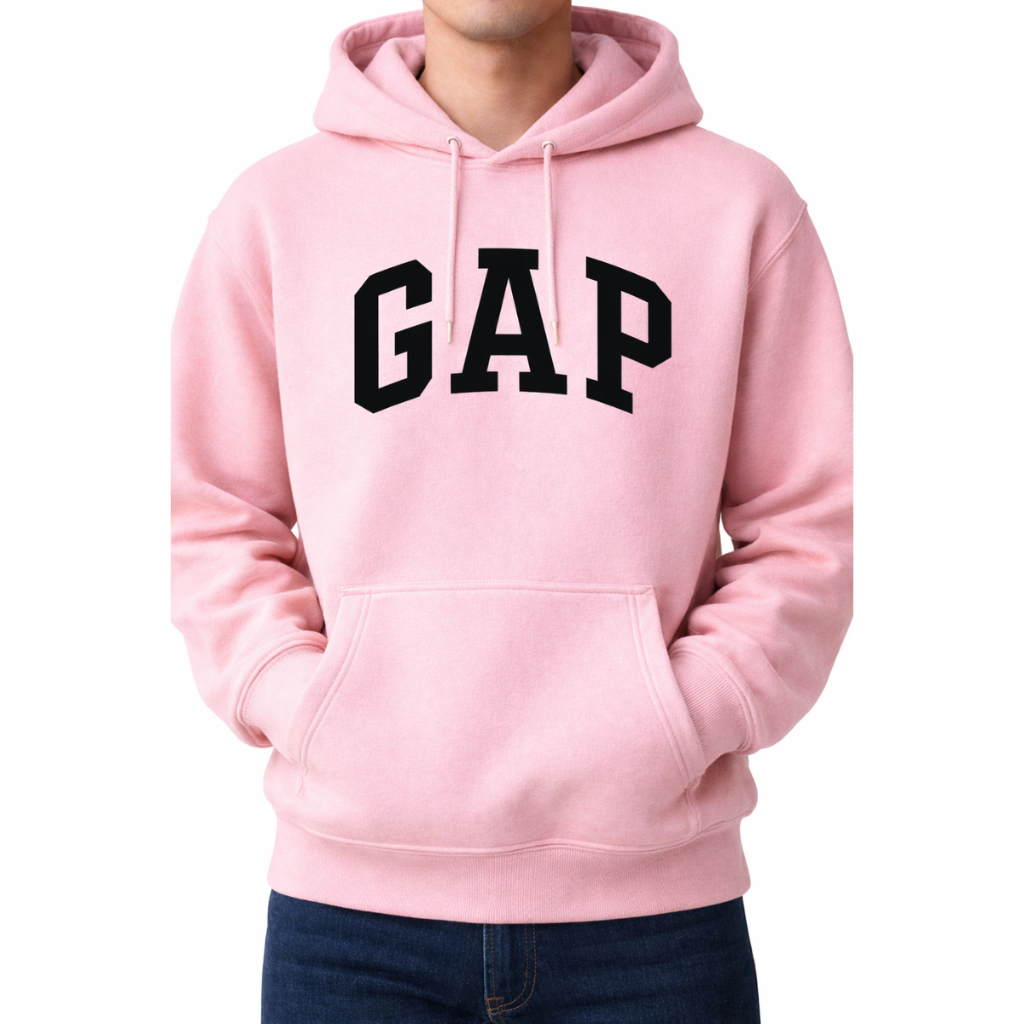 Moletom Canguru GAP Unissex Estampa Grande Streetwear Casual Inverno