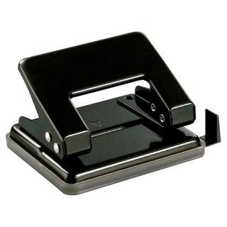 Perfurador de Papel Metal 2 Furos Masterprint MP801 até 20 Folhas com Margeador Escritório Escola em Oferta na Shopee