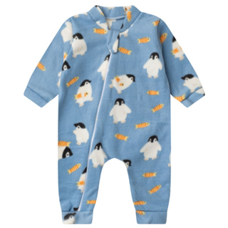 Macacão Bebê Soft Quentinho Zíper Inverno Enxoval Menino Menina (RN/P/M/G/1) em Oferta na Shopee