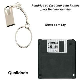 Disquete ou Pen Drive com Ritmos Seresta Bolero Forro Sertanejo para Teclado Yamaha em Oferta na Shopee