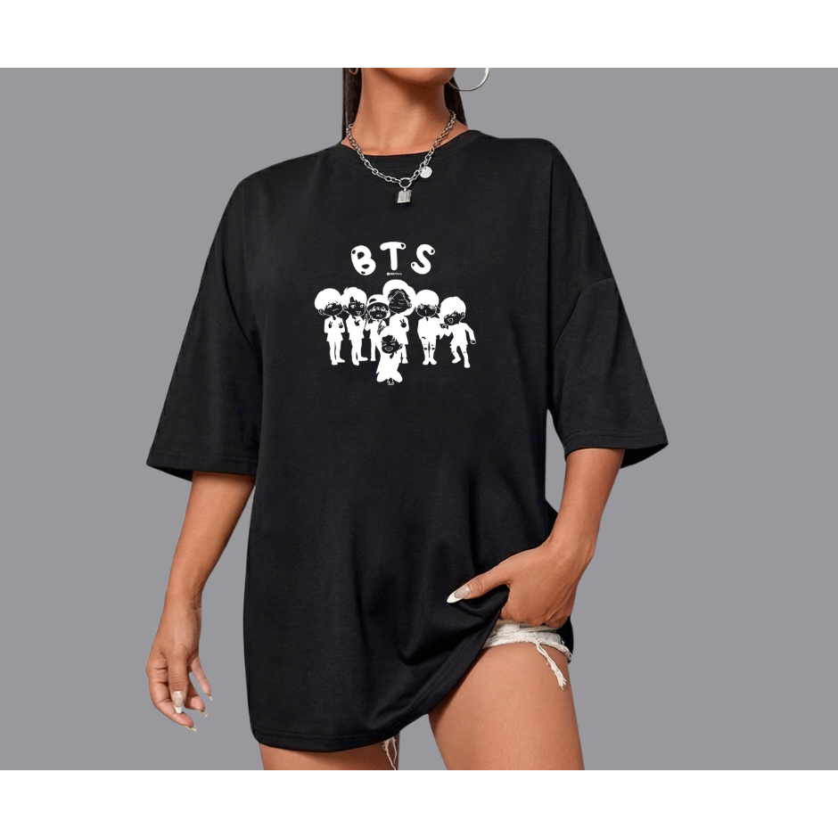 Camiseta ARMY Love Yourself Blusa BTS Bangtan Boys Kpop t-shirt Coreanos Butter lançamento