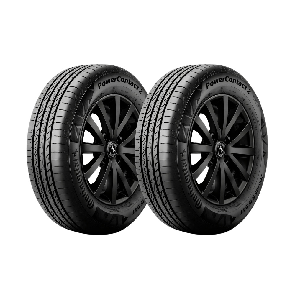 Kit 2 Pneus Aro 16 205/60R16 Continental PowerContact 2 92H