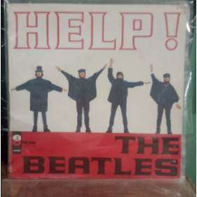 Lp The Beatles Help! 1965 Selo Azul  original (descrição) Vinil ( nacional ) Vinil