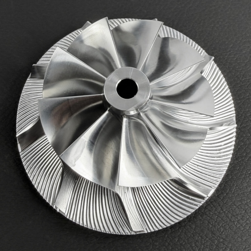 Rotor Billet K16 Upgrade 46mm 9 Pás para Turbina