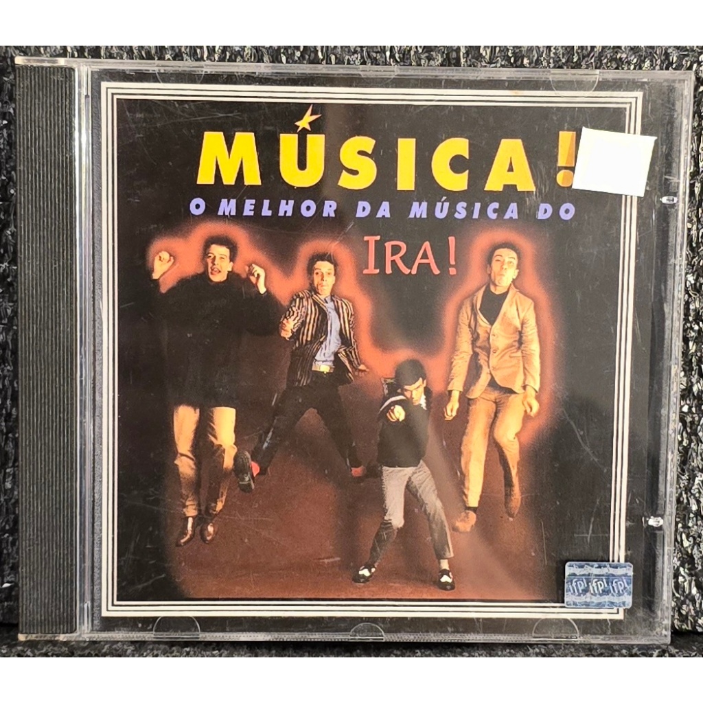 CD Ira! – Música! - O Melhor Da Música Do Ira! (ORIGINAL - NACIONAL - USADO - PEQUENAS MARCAS)