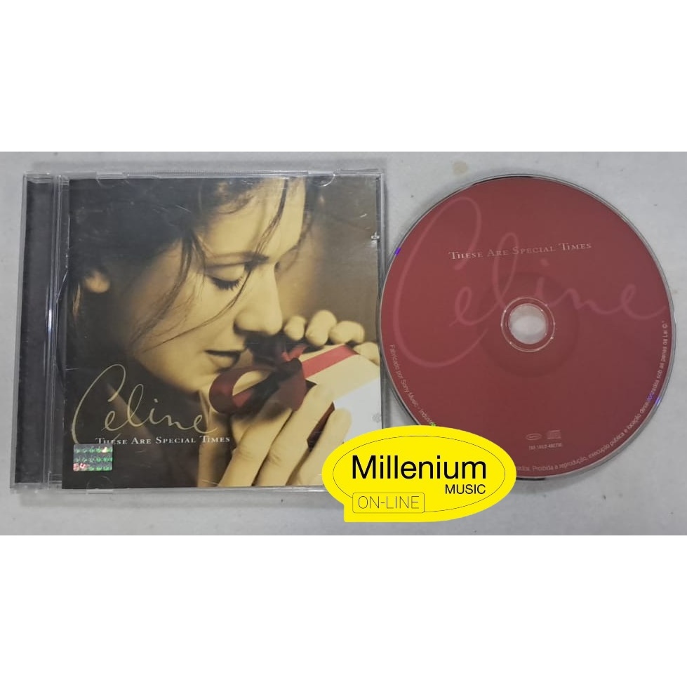CD Celine Dion These Are Special Times 1998 Original Gravadora Colecionador Ótimo Estado