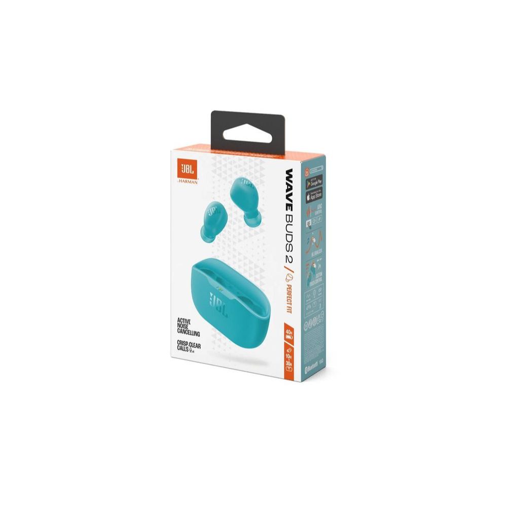 Fone de Ouvido JBL Wave Buds 2 Azul - JBLWBUDS2BLU em Oferta na Shopee