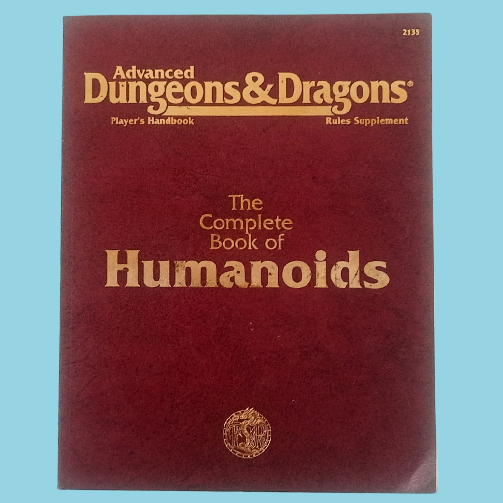 The Complete Book of Humanoids - Advanced Dungeons and Dragons Inglês