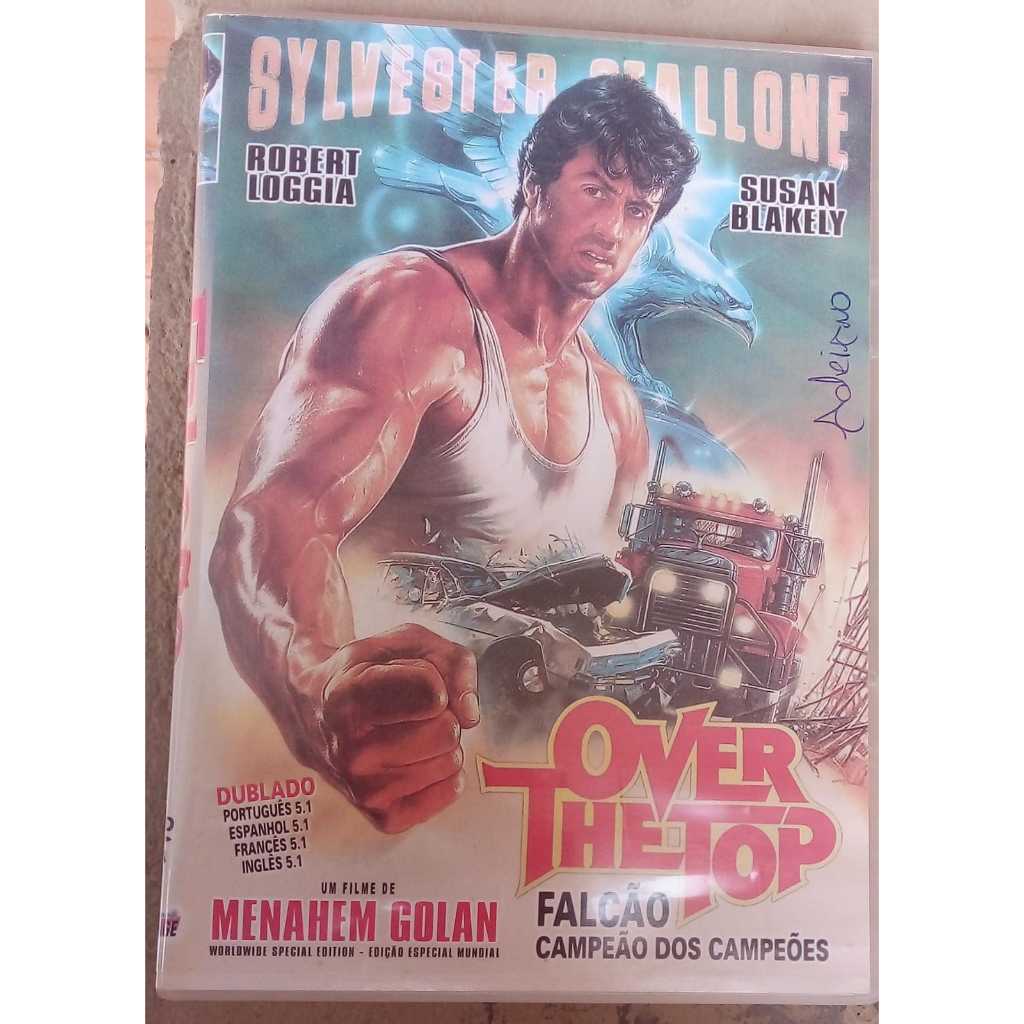 💿 DVD (Usado) | Falcão: O Campeão dos Campeões (1987) | Sylvester Stallone | Edição Especial Mundial | Clássico da Ação.
