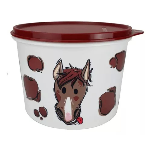 Tupperware Tupper Caixa Cavalinho 2kg Porta Mantimento 2,4 L