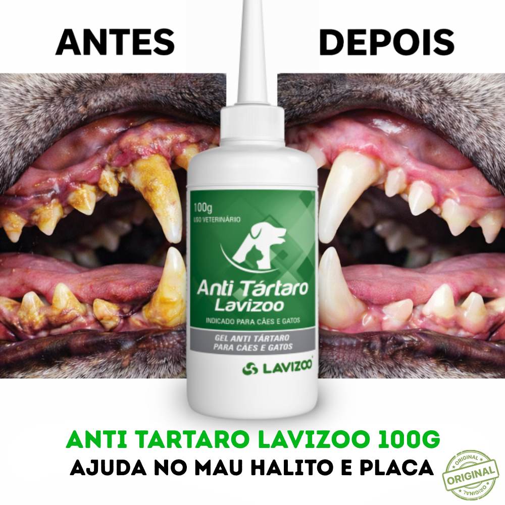Anti Tártaro Lavizoo 100g Original Remove o Tártaro e placa em casa | Escolha rápida em Oferta na Shopee