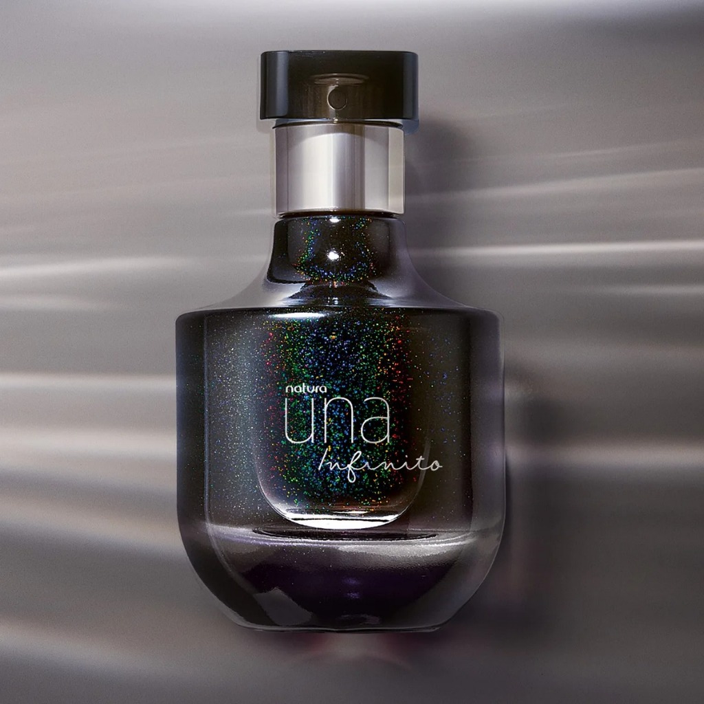 Una Infinito 100ml: Alta perfumaria Natura com fixação e projeção impecáveis.
