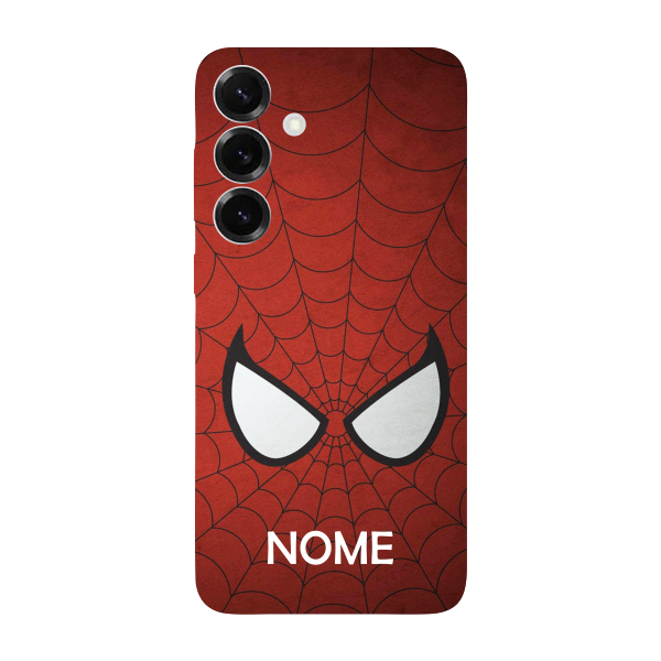 Capinha para Samsung S25 Anti Impacto Personalizada - Homem Aranha Spider Man com nome