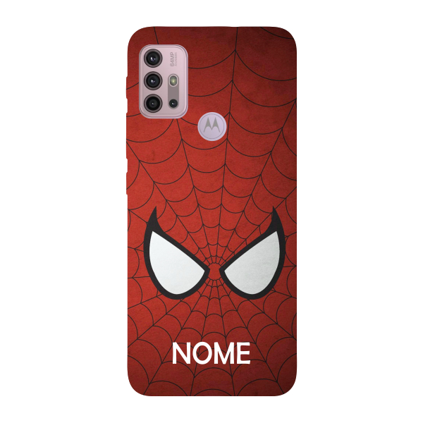 Capinha para Moto G20 Anti Impacto Personalizada - Homem Aranha Spider Man com nome
