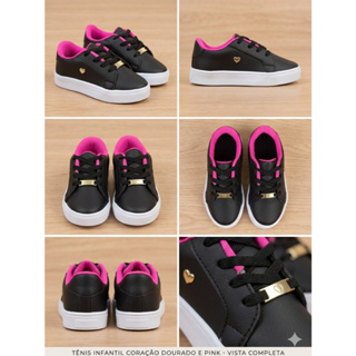 TENIS INFANTIL MENINA CORAÇAO em Oferta na Shopee